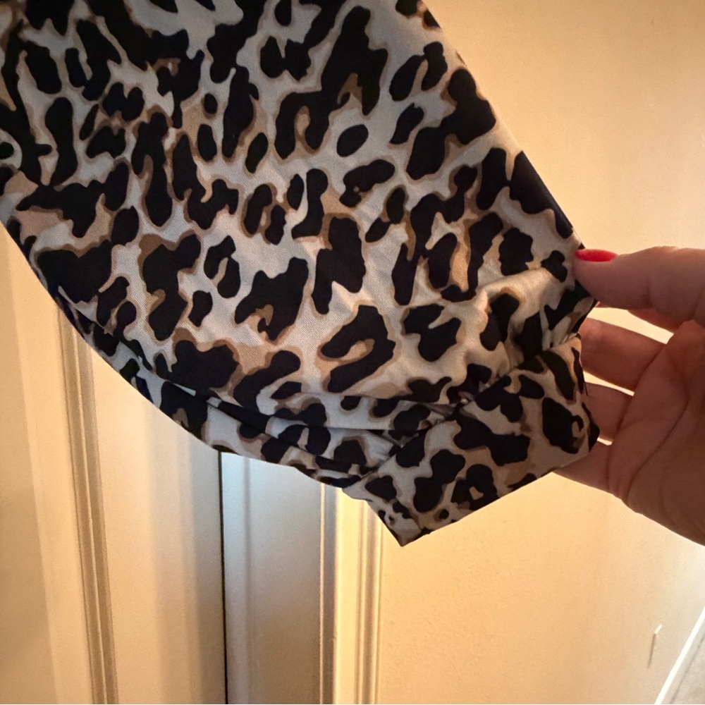 Eloquii Animal Print Long Sleeve Maxi Dress - Picture 4 of 7